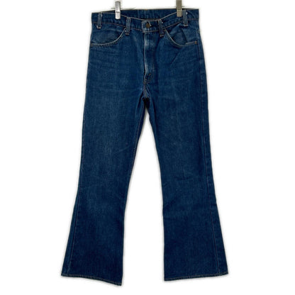 LEVI'S リーバイス 646-0917 インディゴブルー ボタン裏8 オレンジタブ フレアデニムパンツ ボトムス