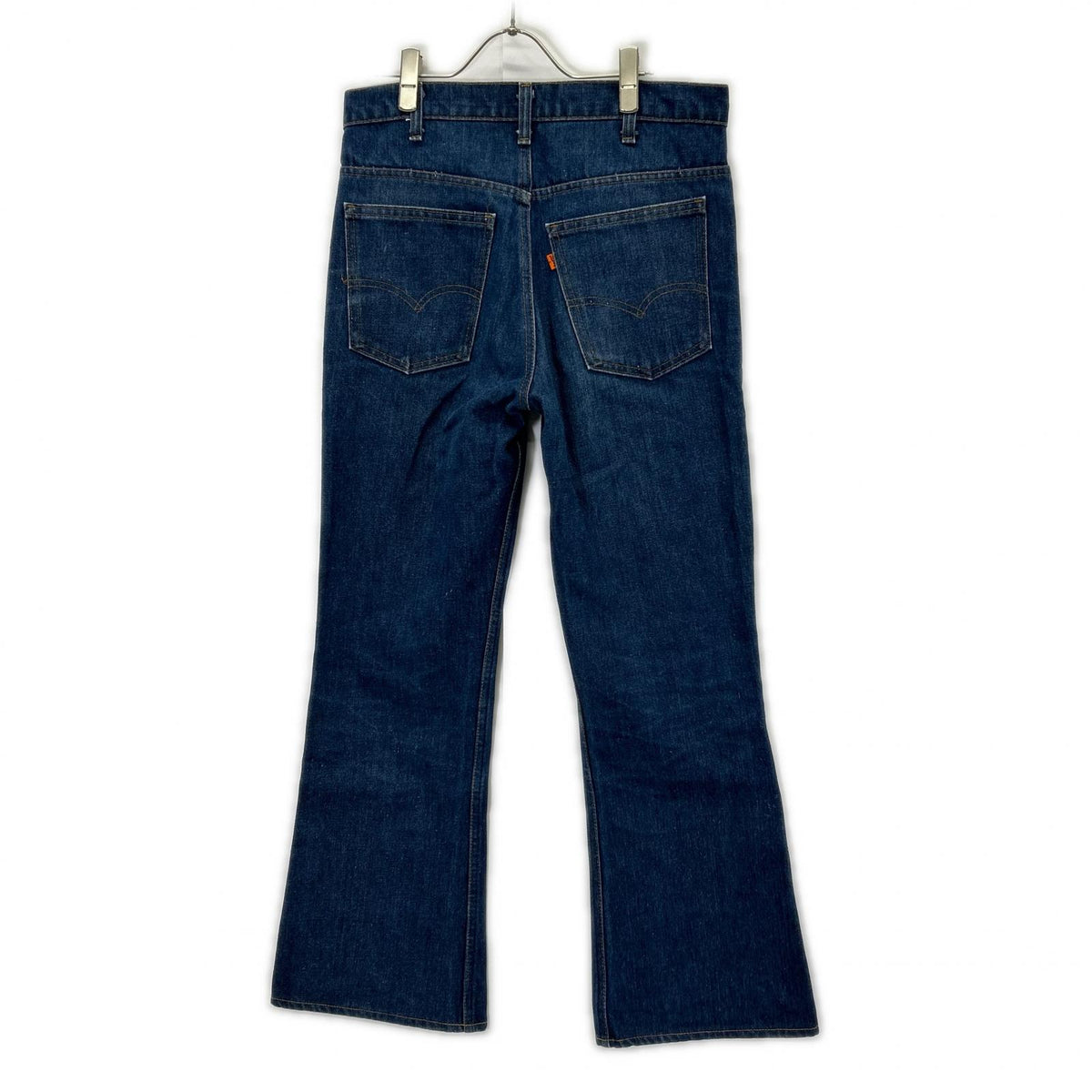 LEVI'S リーバイス 646-0917 インディゴブルー ボタン裏8 オレンジタブ フレアデニムパンツ ボトムス