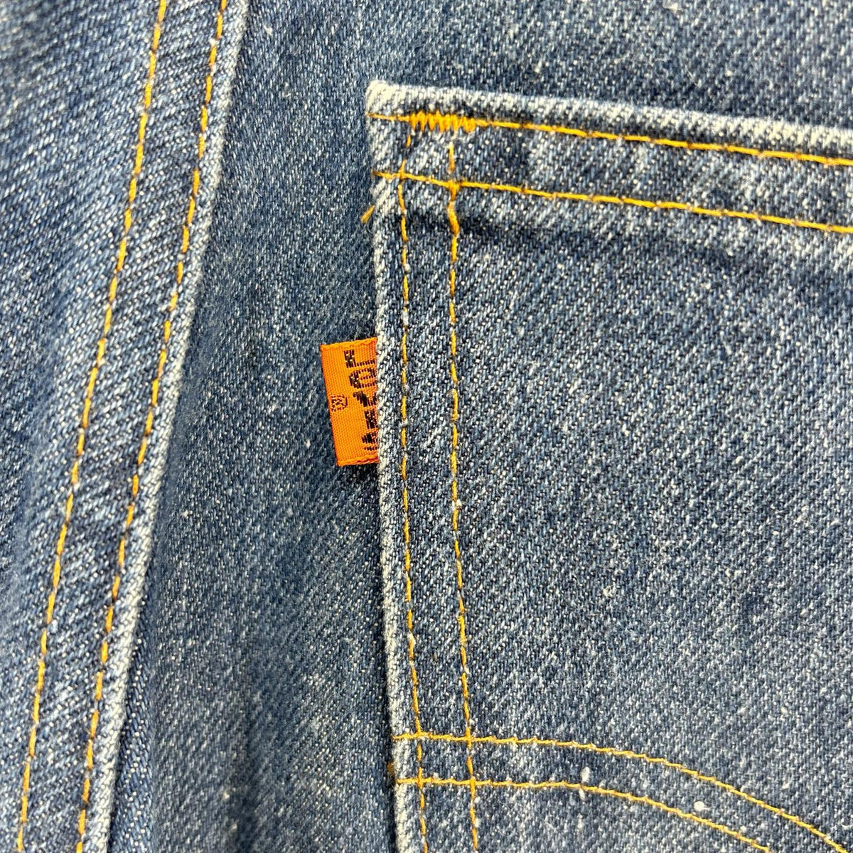 LEVI'S リーバイス 646-0917 インディゴブルー ボタン裏8 オレンジタブ フレアデニムパンツ ボトムス