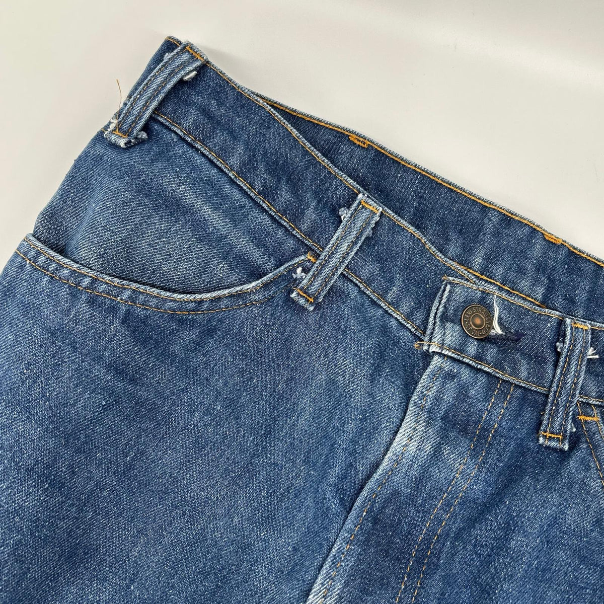 LEVI'S リーバイス 646-0917 インディゴブルー ボタン裏8 オレンジタブ フレアデニムパンツ ボトムス