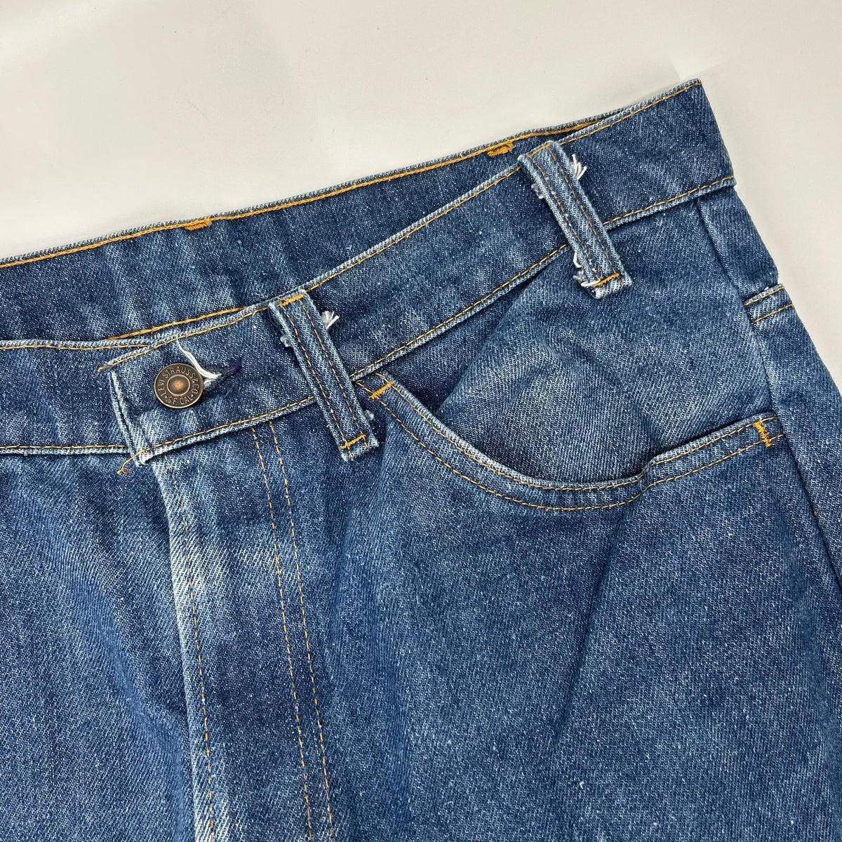 LEVI'S リーバイス 646-0917 インディゴブルー ボタン裏8 オレンジタブ フレアデニムパンツ ボトムス