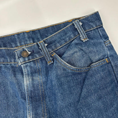 LEVI'S リーバイス 646-0917 インディゴブルー ボタン裏8 オレンジタブ フレアデニムパンツ ボトムス