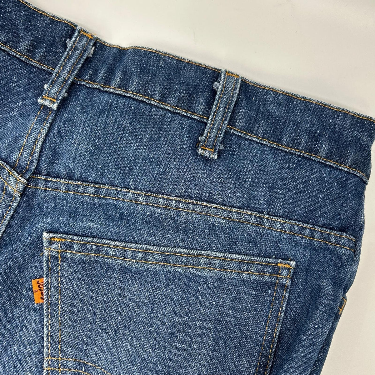 LEVI'S リーバイス 646-0917 インディゴブルー ボタン裏8 オレンジタブ フレアデニムパンツ ボトムス