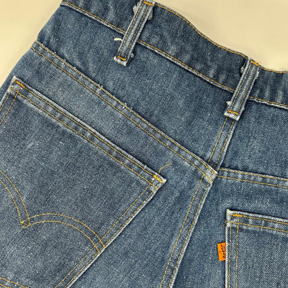 LEVI'S リーバイス 646-0917 インディゴブルー ボタン裏8 オレンジタブ フレアデニムパンツ ボトムス