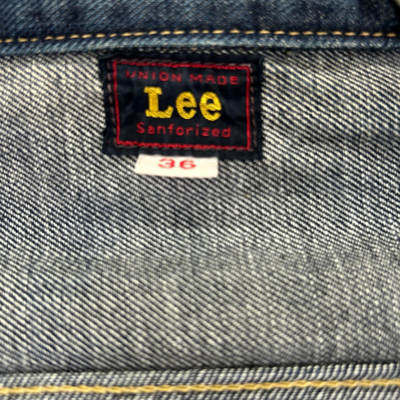 Lee リー 【×THE REAL McCOY'S】95482 インディゴブルー デニムジャケット ジャケット