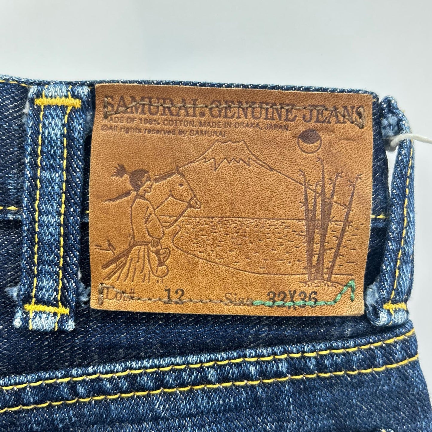 SAMURAI JEANS サムライジーンズ S0120XJ インディゴブルー 刃モデル 17oz左綾蒼刀セルビッチ ブーツカットデニムパンツ ボトムス