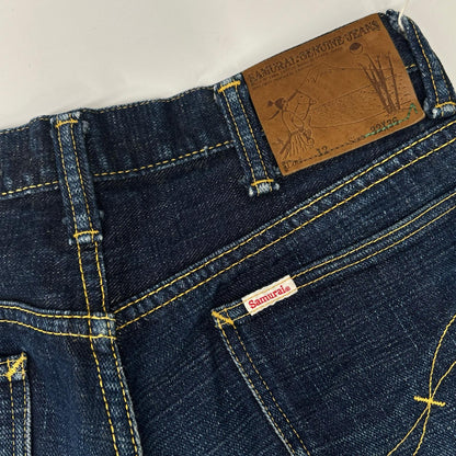 SAMURAI JEANS サムライジーンズ S0120XJ インディゴブルー 刃モデル 17oz左綾蒼刀セルビッチ ブーツカットデニムパンツ ボトムス