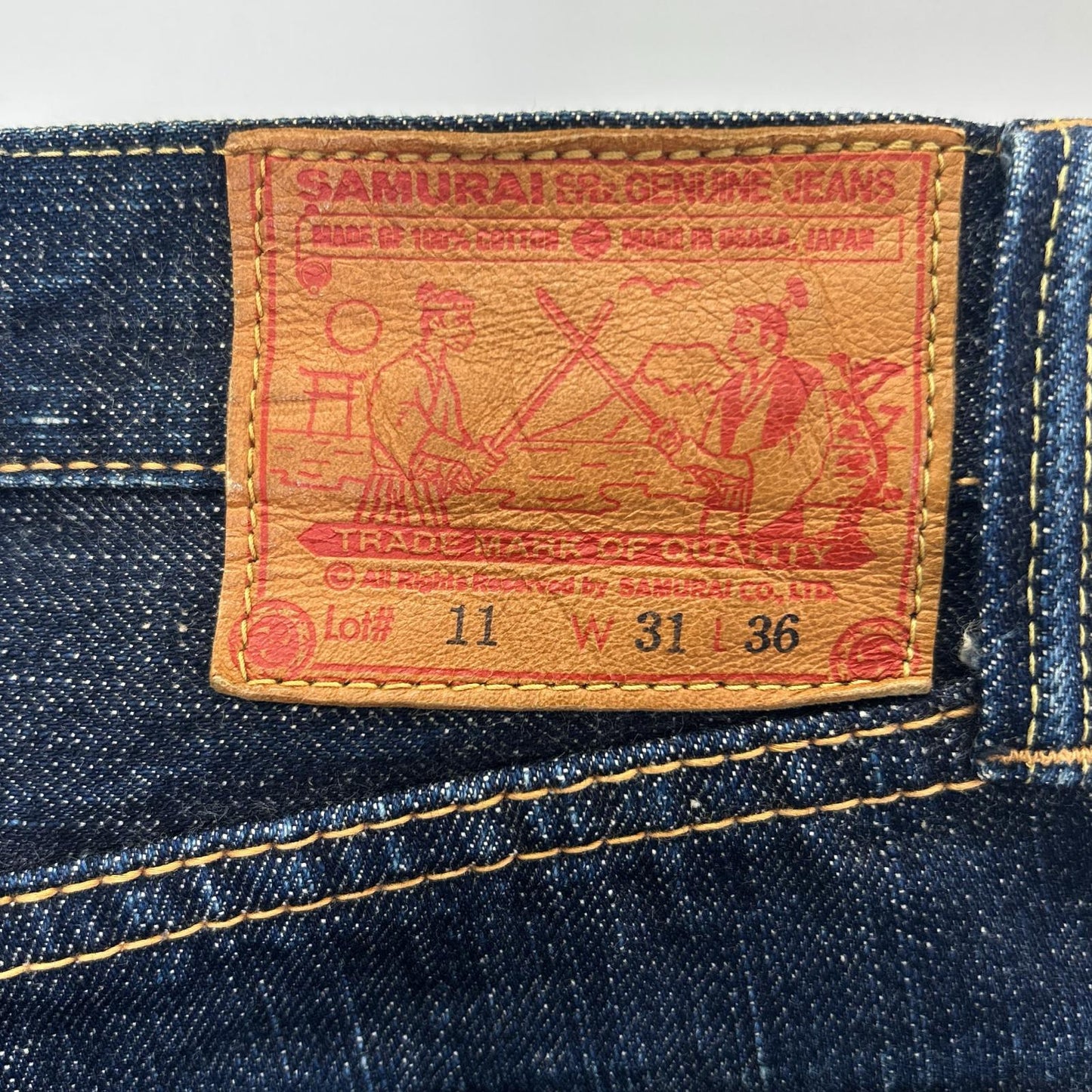 SAMURAI JEANS SAMURAI JEANS S0510XX indigo blue 15 oz Otokogi model denim pants bottoms