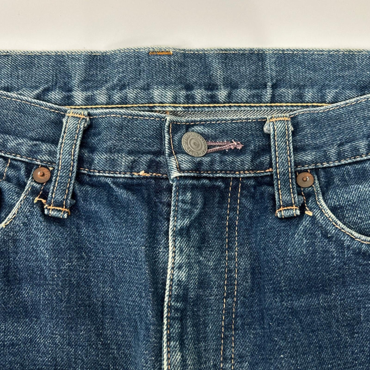 KAPITAL Kapital indigo-blue denim pants bottoms