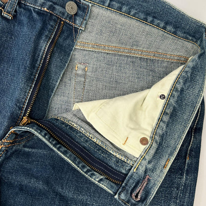 KAPITAL Kapital indigo-blue denim pants bottoms