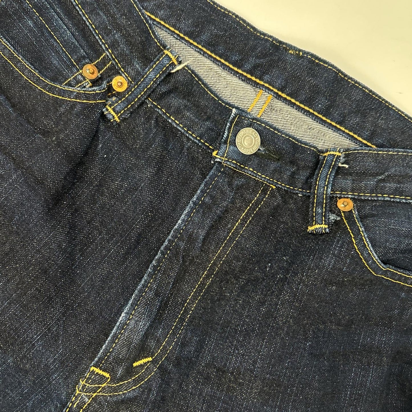 THE FLAT HEAD ザ フラットヘッド 3007 インディゴブルー ブーツカットデニムパンツ ボトムス