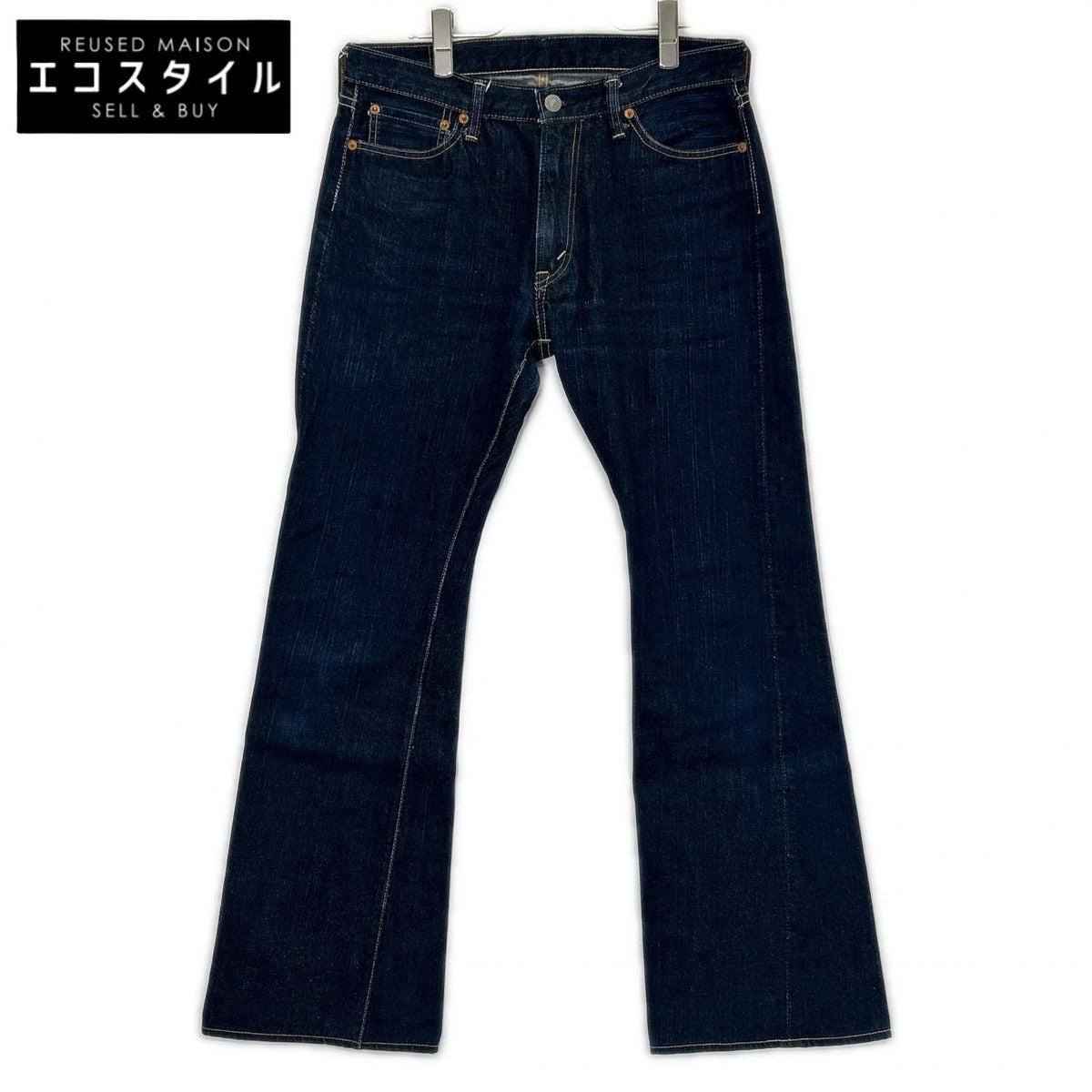 THE FLAT HEAD ザ フラットヘッド 3007 インディゴブルー ブーツカットデニムパンツ ボトムス
