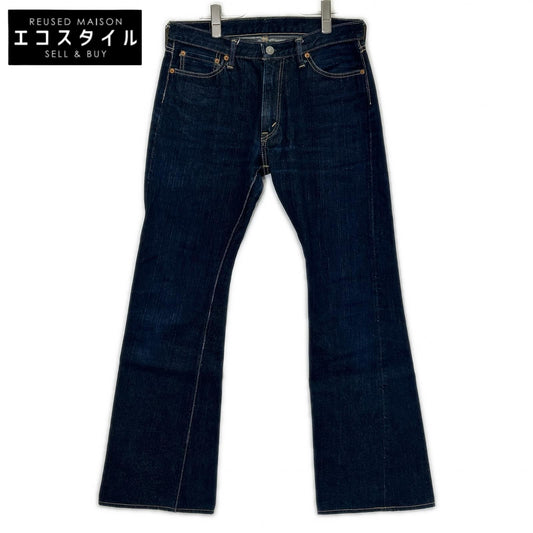 THE FLAT HEAD ザ フラットヘッド 3007 Indigo Blue Bootcut Denim Pants Bottoms
