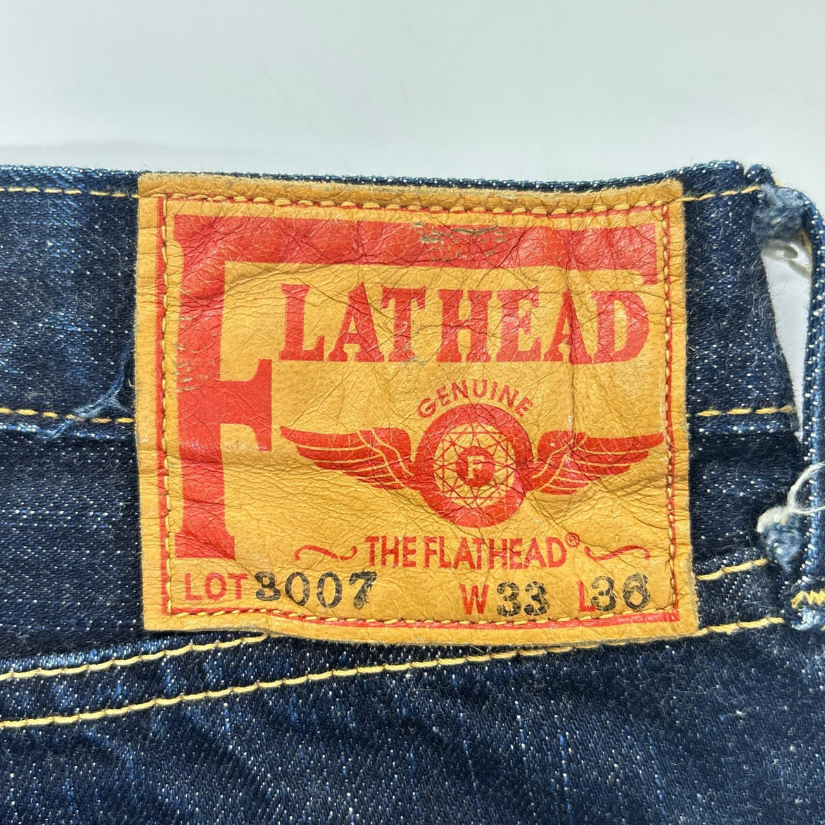 THE FLAT HEAD ザ フラットヘッド 3007 インディゴブルー ブーツカットデニムパンツ ボトムス