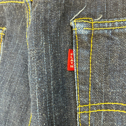 THE FLAT HEAD ザ フラットヘッド 3007 インディゴブルー ブーツカットデニムパンツ ボトムス