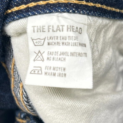 THE FLAT HEAD ザ フラットヘッド 3007 インディゴブルー ブーツカットデニムパンツ ボトムス