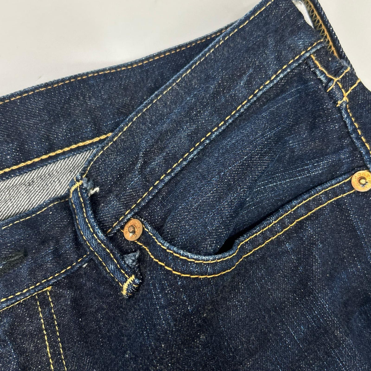 THE FLAT HEAD ザ フラットヘッド 3007 インディゴブルー ブーツカットデニムパンツ ボトムス