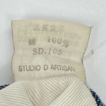 STUDIO D'ARTISAN ステュディオダルチザン SD-301 レザーパッチ ダルチザン デニムパンツ ボトムス