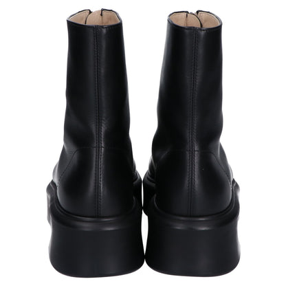 THE ROW ザ ロウ 美品 F1144-L64R カーフスキン ラバークレープソール ZIPPED BOOT I/センタージップブーツ シューズ