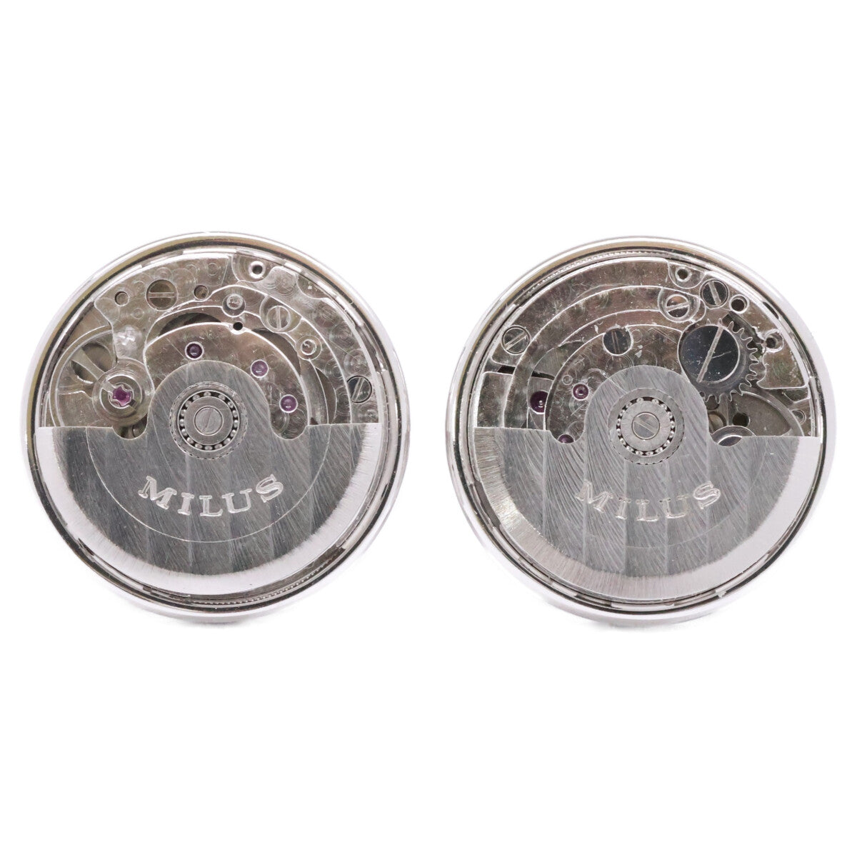 MILUS MILUS Movement-style cufflinks