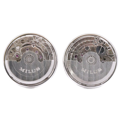 MILUS MILUS Movement-style cufflinks