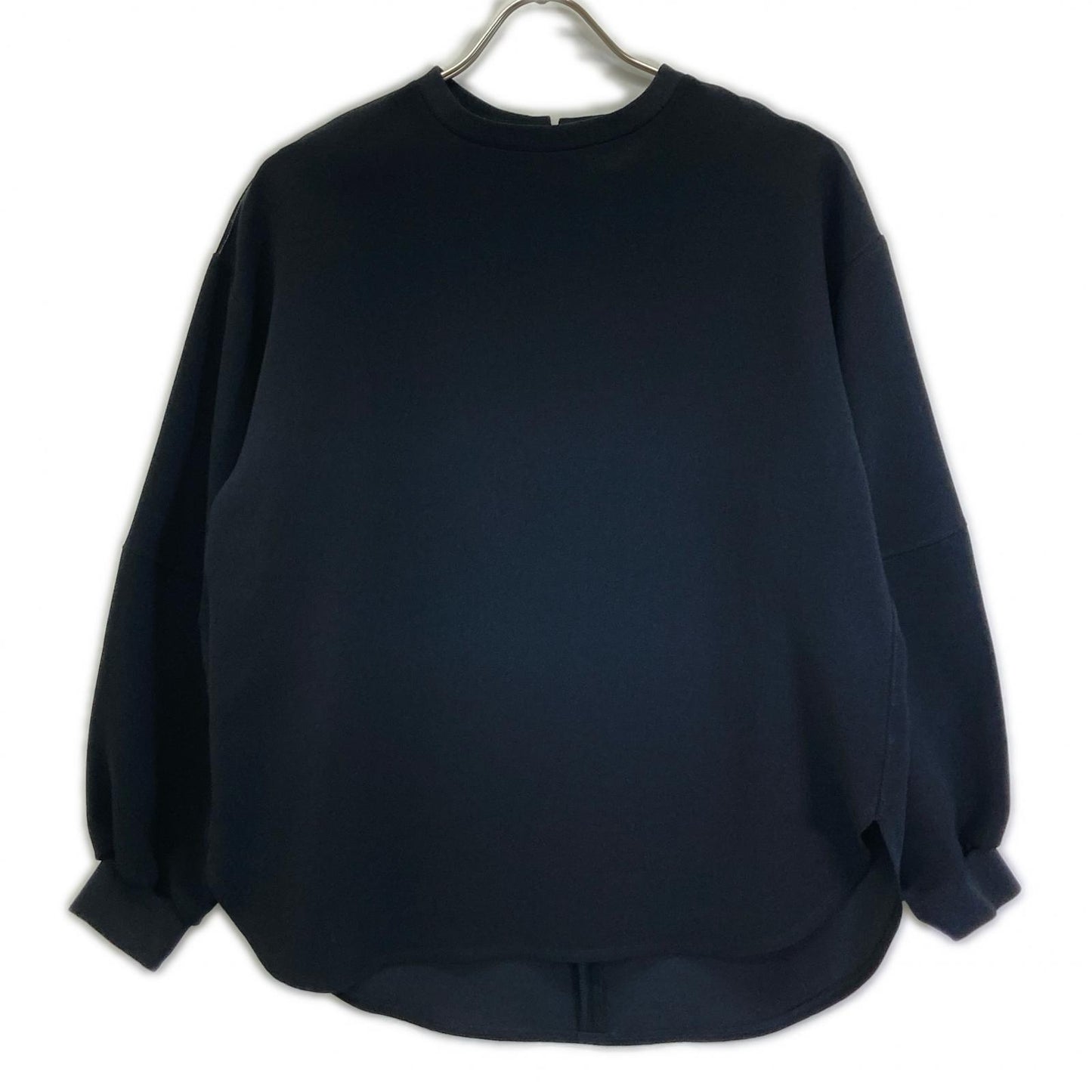 UNITED ARROWS ユナイテッドアローズ 1521-199-5148 ブラック COMFY ステッチ プルオーバー ブラウス トップス
