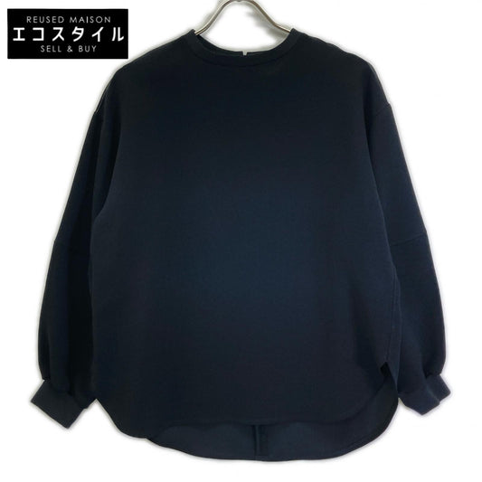 UNITED ARROWS ユナイテッドアローズ 1521-199-5148 ブラック COMFY ステッチ プルオーバー ブラウス トップス