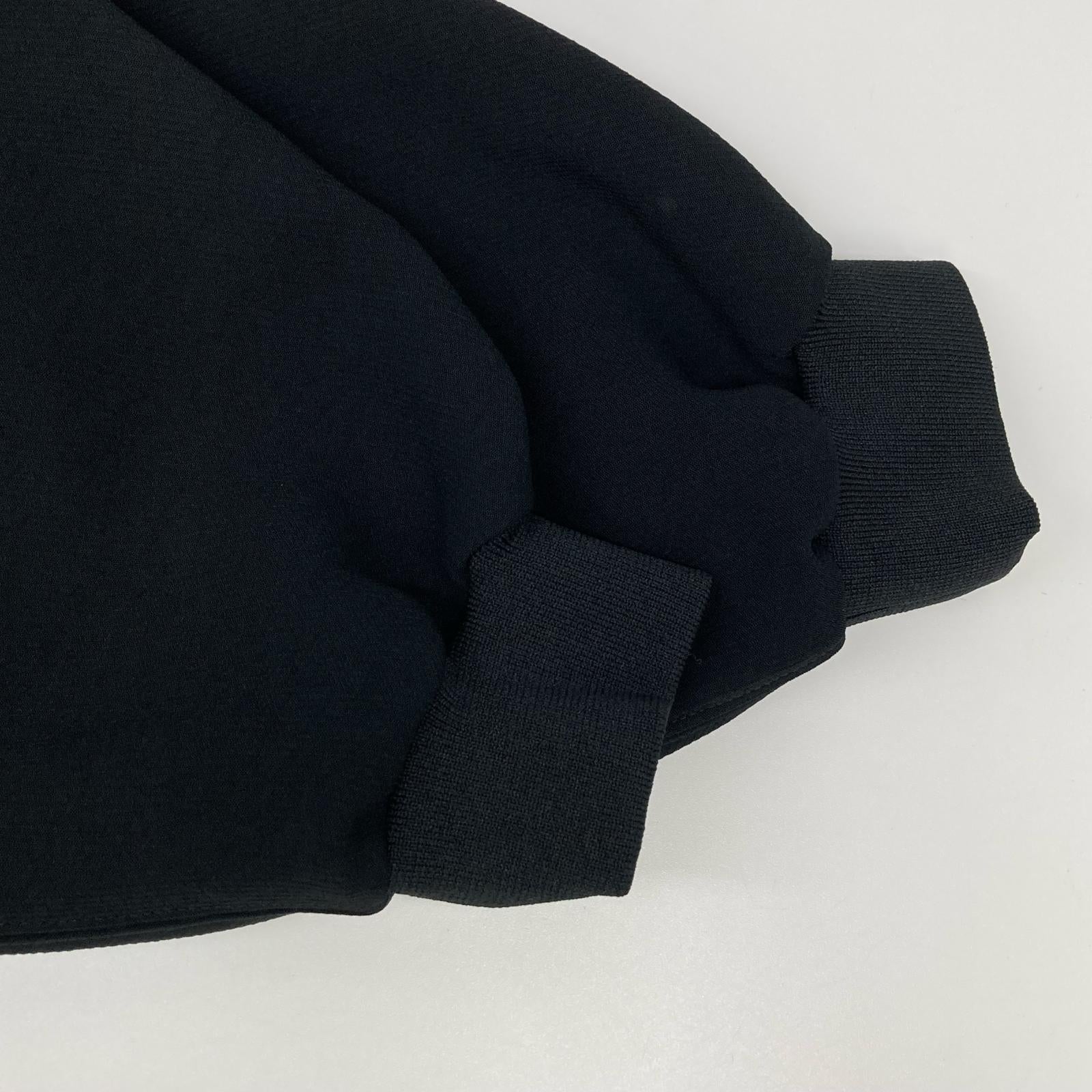 UNITED ARROWS ユナイテッドアローズ 1521-199-5148 ブラック COMFY ステッチ プルオーバー ブラウス トップス