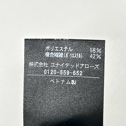 UNITED ARROWS ユナイテッドアローズ 1522-199-5365 ブラック COMFY ギャザー ノーカラー ジップアプブルゾン トップス