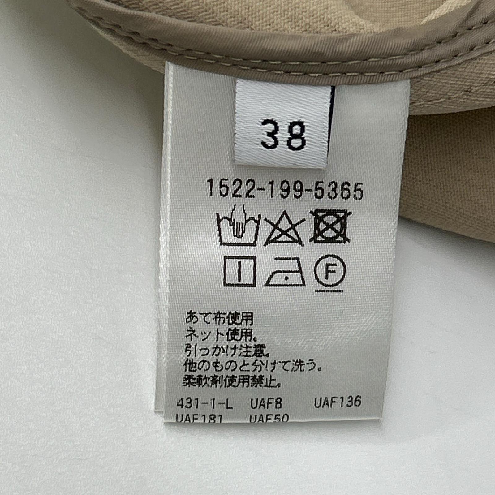UNITED ARROWS ユナイテッドアローズ 1522-199-5365 ベージュ COMFY ギャザー ノーカラー ジップアプブルゾン トップス