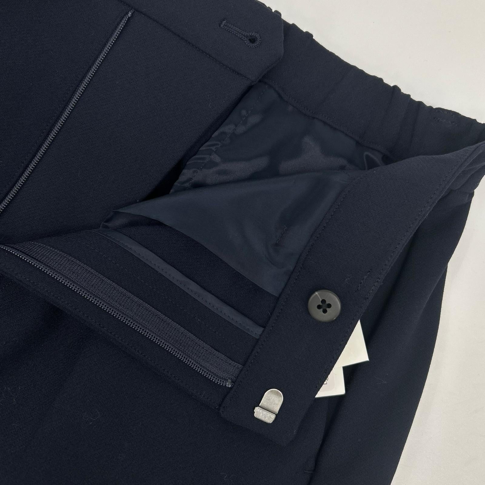 UNITED ARROWS ユナイテッドアローズ 1514-1-993030 ダークネイビー センタープレス テーパードパンツ ボトムス