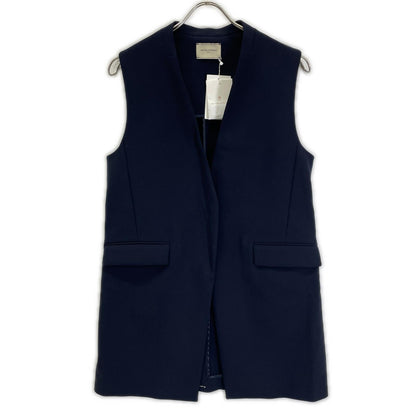 UNITED ARROWS ユナイテッドアローズ 1522-1-443030 ネイビー ウォッシャブル ダブルクロス ジレベスト ベスト