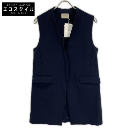 UNITED ARROWS ユナイテッドアローズ 1522-1-443030 ネイビー ウォッシャブル ダブルクロス ジレベスト ベスト