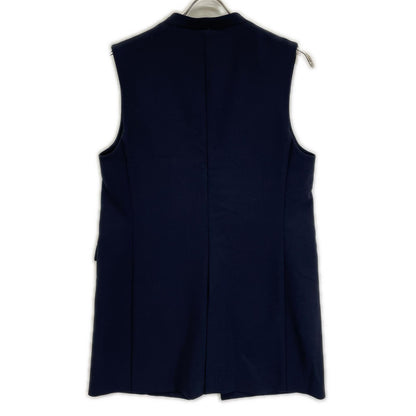 UNITED ARROWS ユナイテッドアローズ 1522-1-443030 ネイビー ウォッシャブル ダブルクロス ジレベスト ベスト