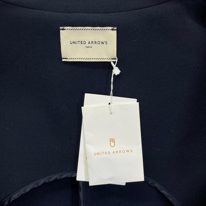 UNITED ARROWS ユナイテッドアローズ 1522-1-443030 ネイビー ウォッシャブル ダブルクロス ジレベスト ベスト
