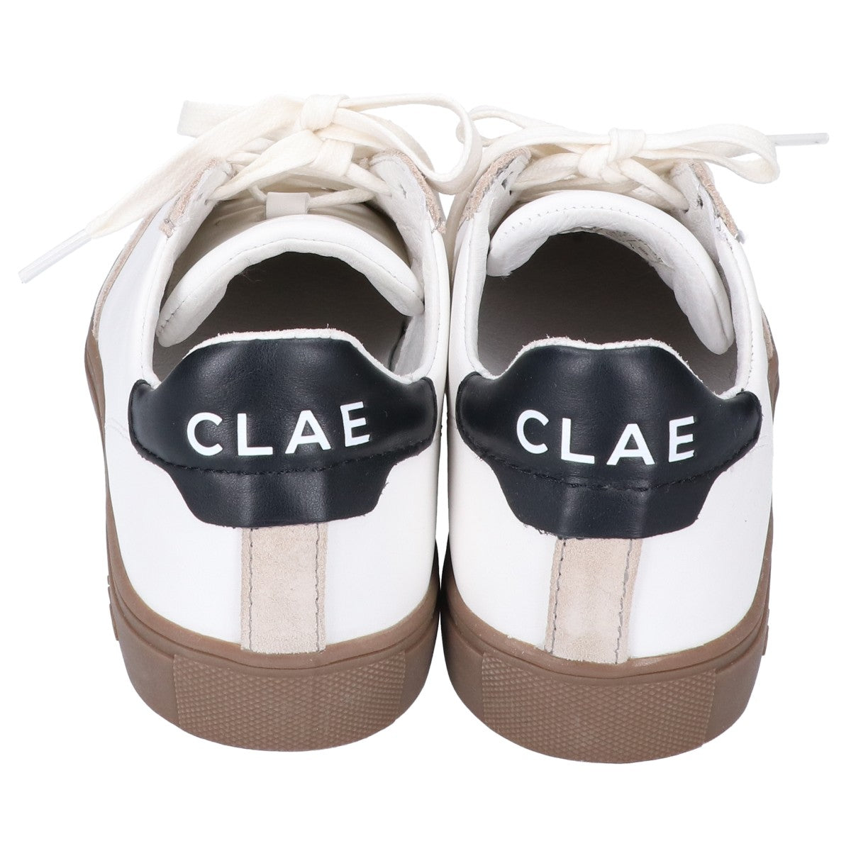 CLae クレー CL24CDN04 ホワイト×ブラック レザー DEANE/ディーン ローパットスニーカー シューズ