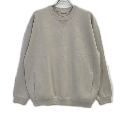 BEAUTY&YOUTH UNITED ARROWS ビューティアンドユース ユナイテッドアローズ 1213-1-000008 ベージュ コットン混 ミラノリブ クルーネック ニットスウェット トップス