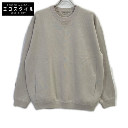 BEAUTY&YOUTH UNITED ARROWS ビューティアンドユース ユナイテッドアローズ 1213-1-000008 ベージュ コットン混 ミラノリブ クルーネック ニットスウェット トップス