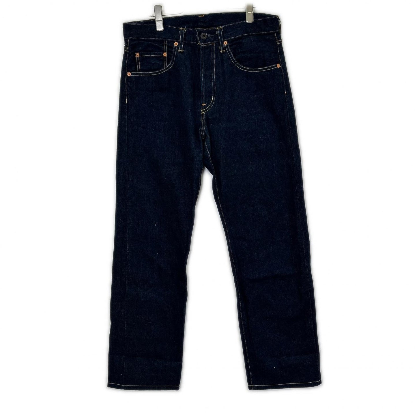 TEDMAN テッドマン インディゴ コットン バックプリント DEVIL参号 セルビッチデニムパンツ ボトムス