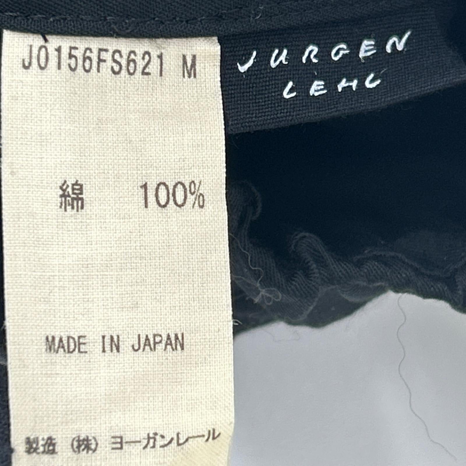 JURGEN LEHL ヨーガンレール 25年製 ブラック ウエストゴム ギャザー ロングスカート スカート