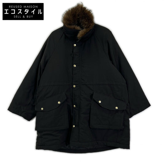 カレンソロジー Curensology 【&RC】25AW CL507133ER-00 ブラック ポリエステル フェイクファーエリツキスウェーディッシュモッズコート ジャケット
