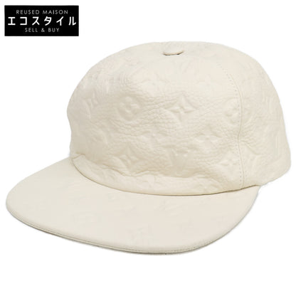 LOUIS VUITTON ルイヴィトン MP2321 モノグラムアンプラント トリヨンレザー モノグラム クイル 1.0 キャップ 帽子