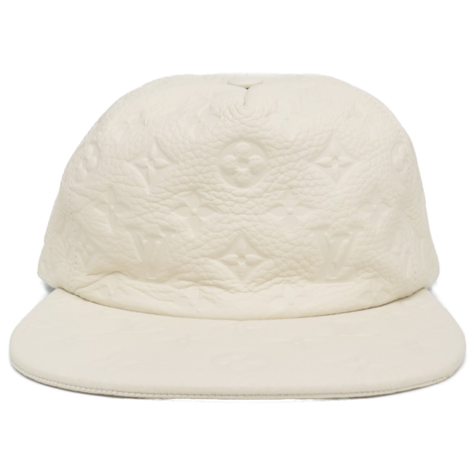 LOUIS VUITTON ルイヴィトン MP2321 モノグラムアンプラント トリヨンレザー モノグラム クイル 1.0 キャップ 帽子