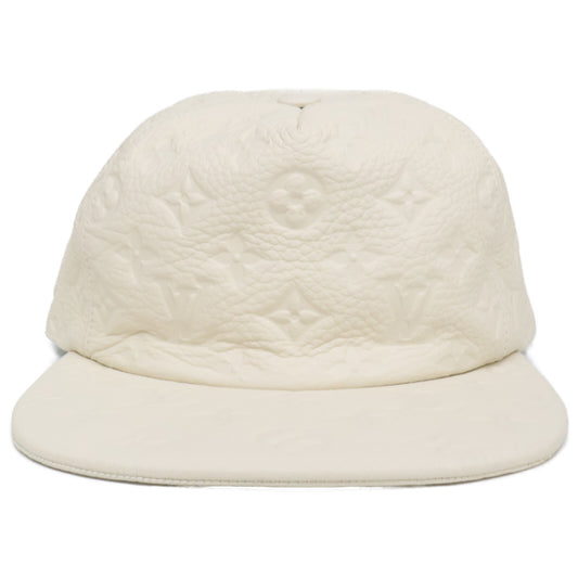 LOUIS VUITTON ルイヴィトン MP2321 モノグラムアンプラント トリヨンレザー モノグラム クイル 1.0 キャップ 帽子