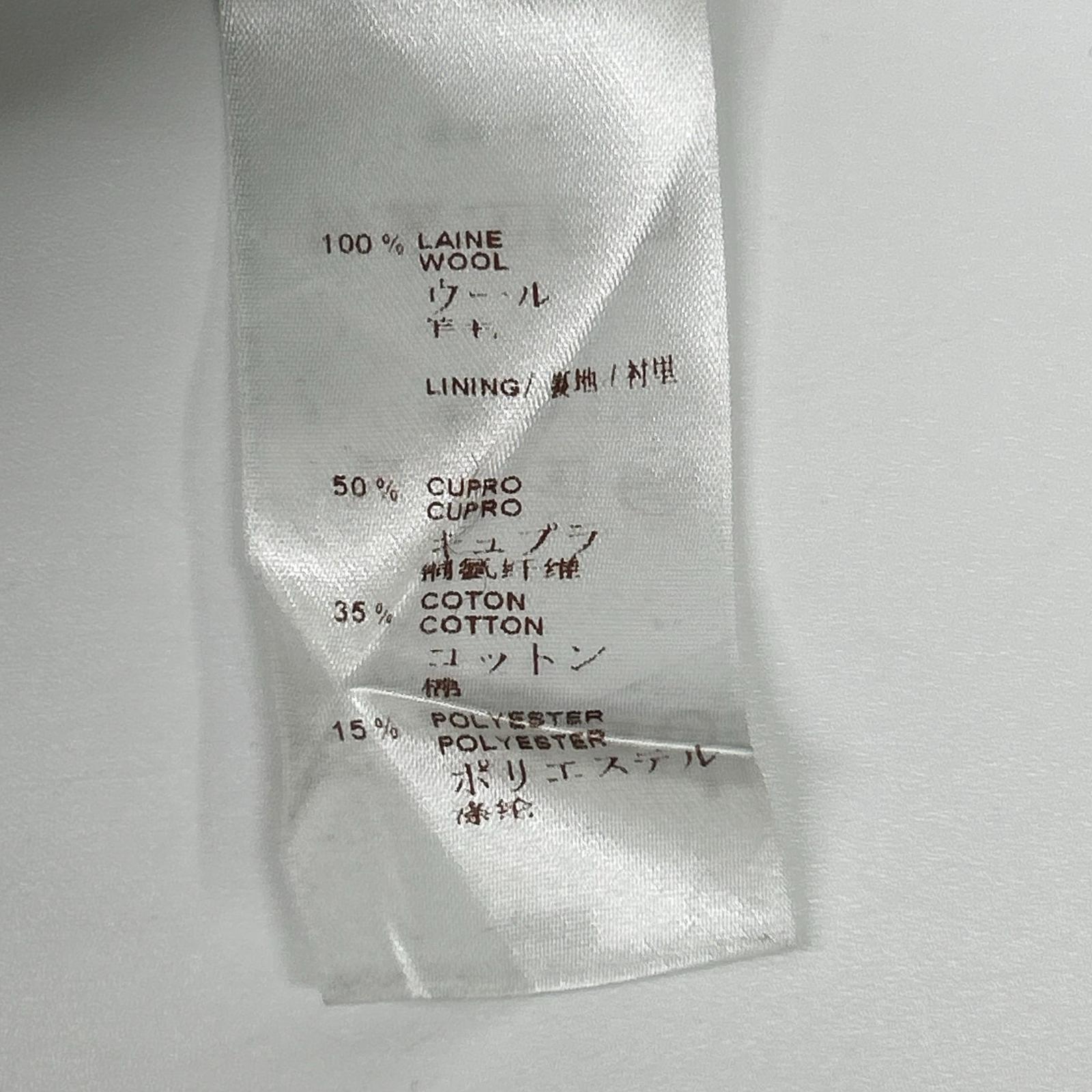LOUIS VUITTON ルイヴィトン 12AW RM122F H2C9SAW5I ブラック ストライプ ダミエライナー セットアップピンストライプスーツ スーツ セットアップ