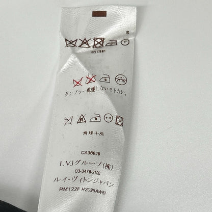 LOUIS VUITTON ルイヴィトン 12AW RM122F H2C9SAW5I ブラック ストライプ ダミエライナー セットアップピンストライプスーツ スーツ セットアップ