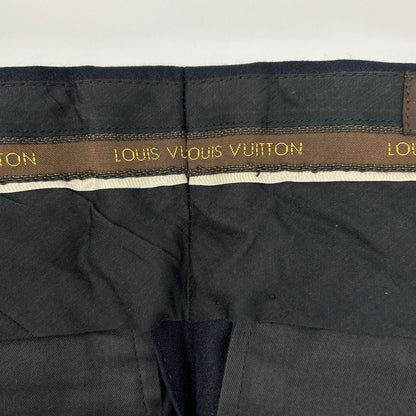 LOUIS VUITTON ルイヴィトン 15AW RM152F H8CA1EUWK ブラック ピークドラペル モノグラムライナー スーツセットアップ スーツ セットアップ