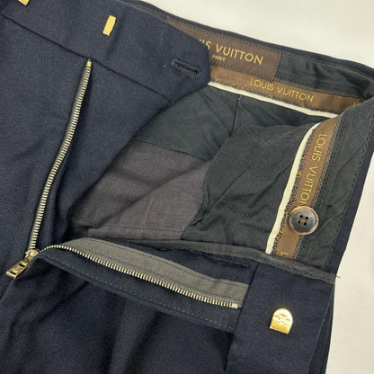 LOUIS VUITTON ルイヴィトン 15AW RM152F H8CA1EUWK ブラック ピークドラペル モノグラムライナー スーツセットアップ スーツ セットアップ