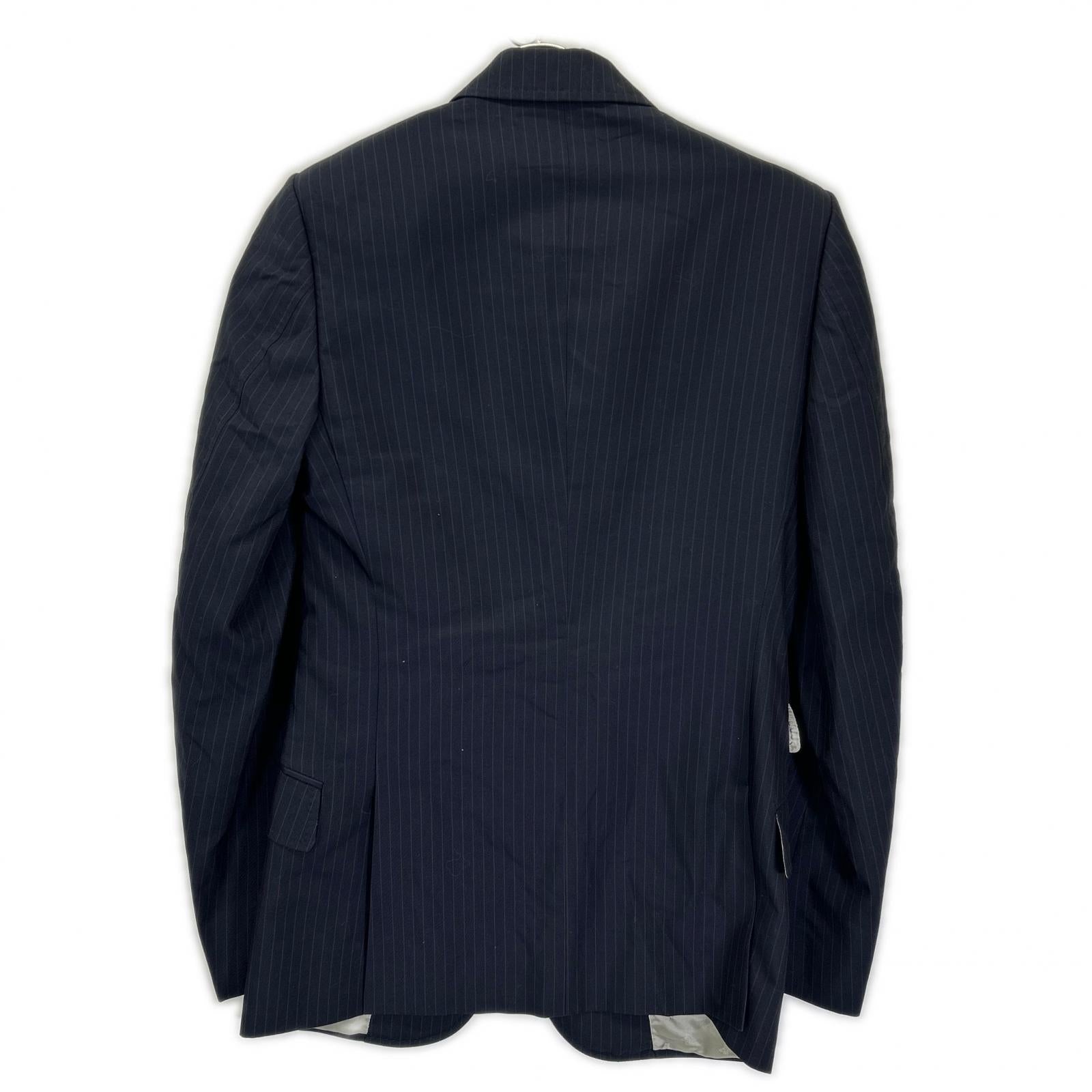 GUCCI グッチ 406130 Z414A ブラック ピンストライプ ビーインナー ダブルポケット スーツセットアップ スーツ セットアップ