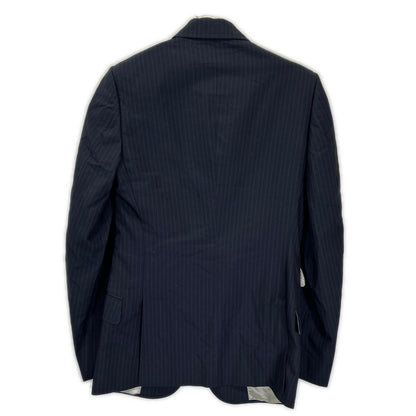 GUCCI グッチ 406130 Z414A ブラック ピンストライプ ビーインナー ダブルポケット スーツセットアップ スーツ セットアップ